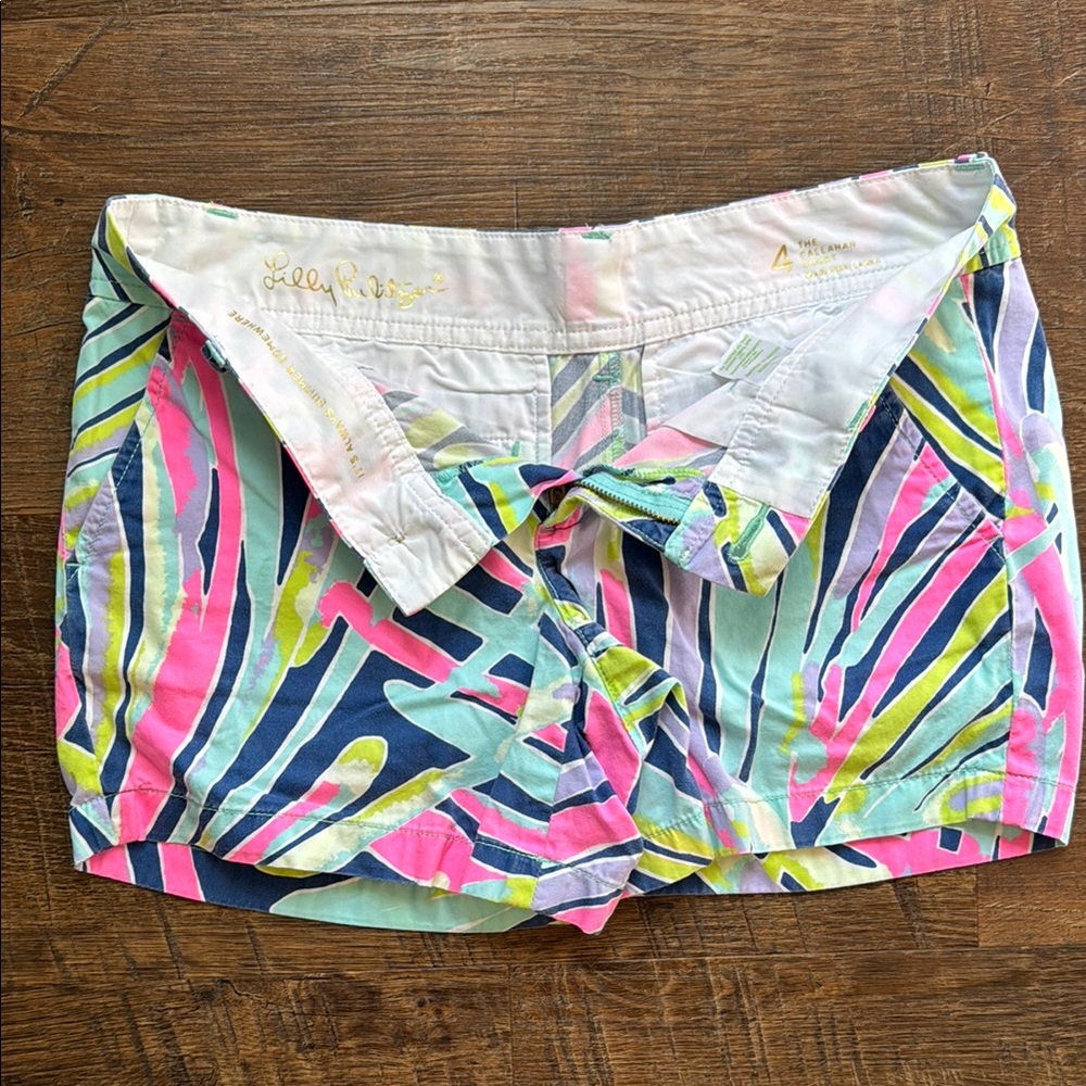 Lilly Pulitzer Tropical Print Shorts